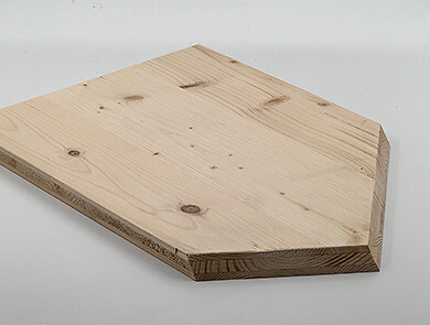 Hinterschrägen und Gehrungsschnitte