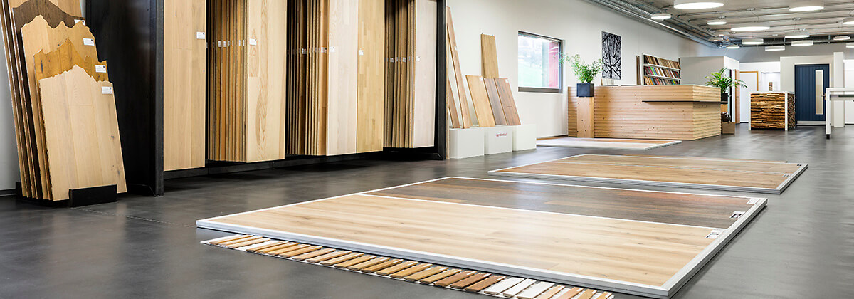 Ausstellung OLWO Böden und Leisten