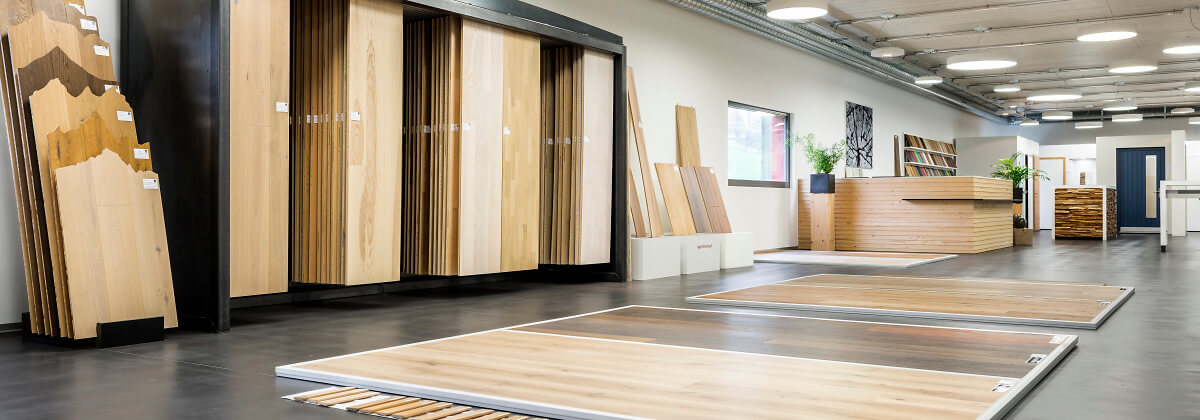 Ausstellung OLWO Böden und Leisten